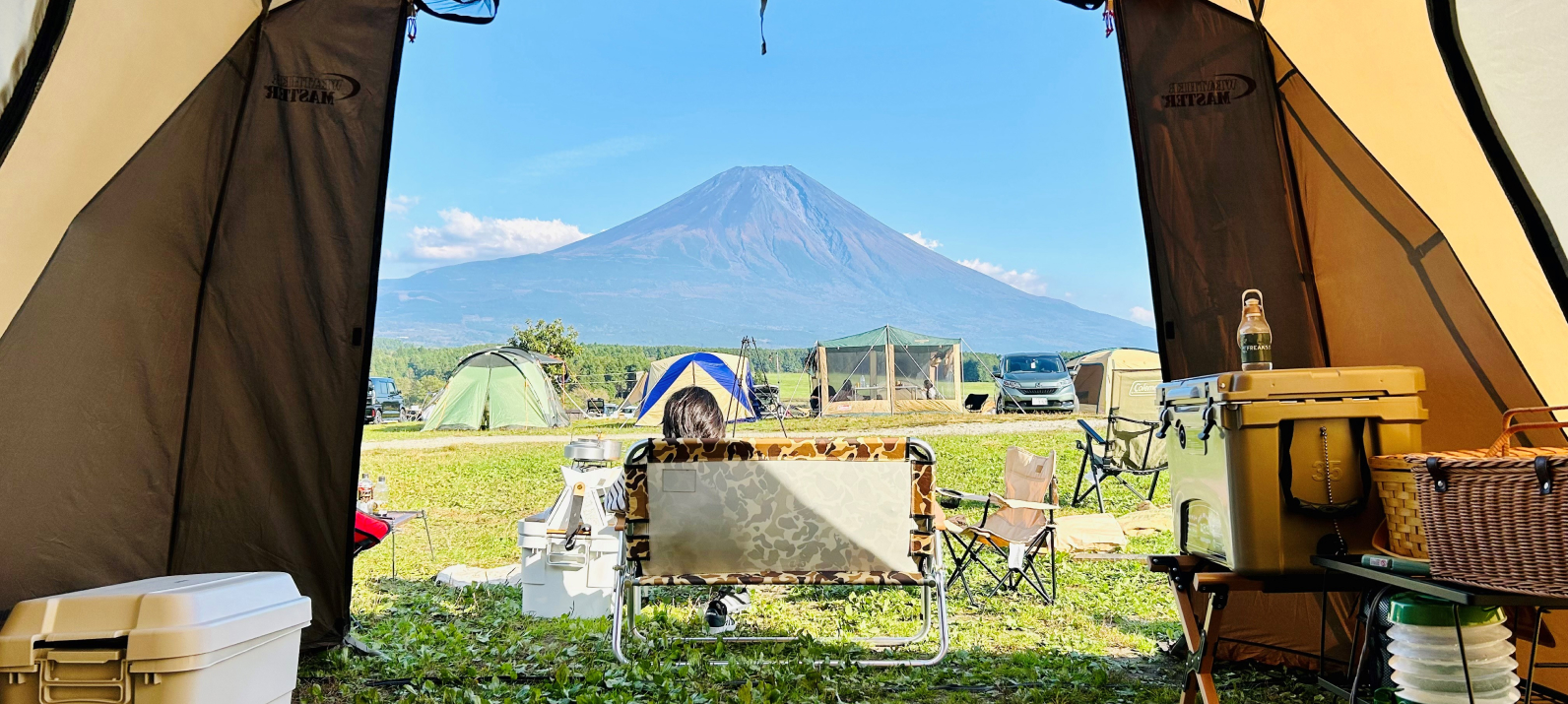 休日はキャンプで非日常を満喫!